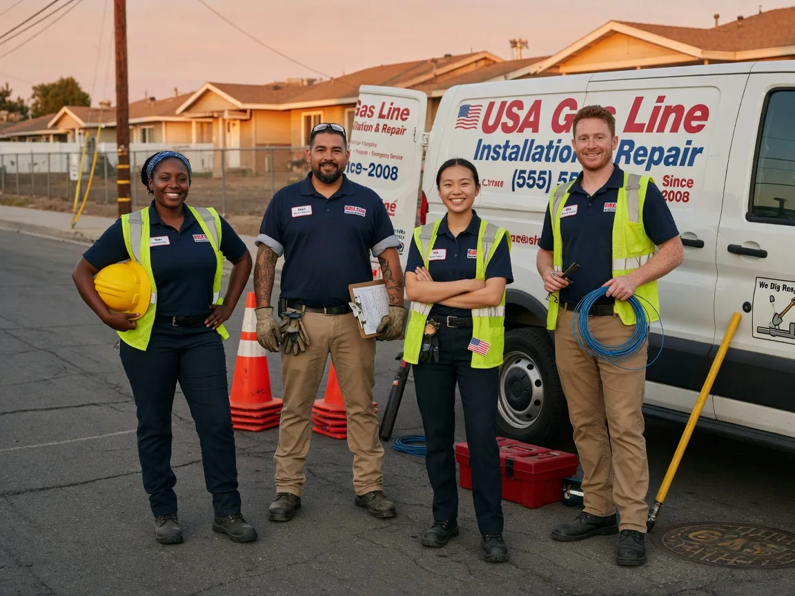 Gas Line Installation company in Burleson, TX